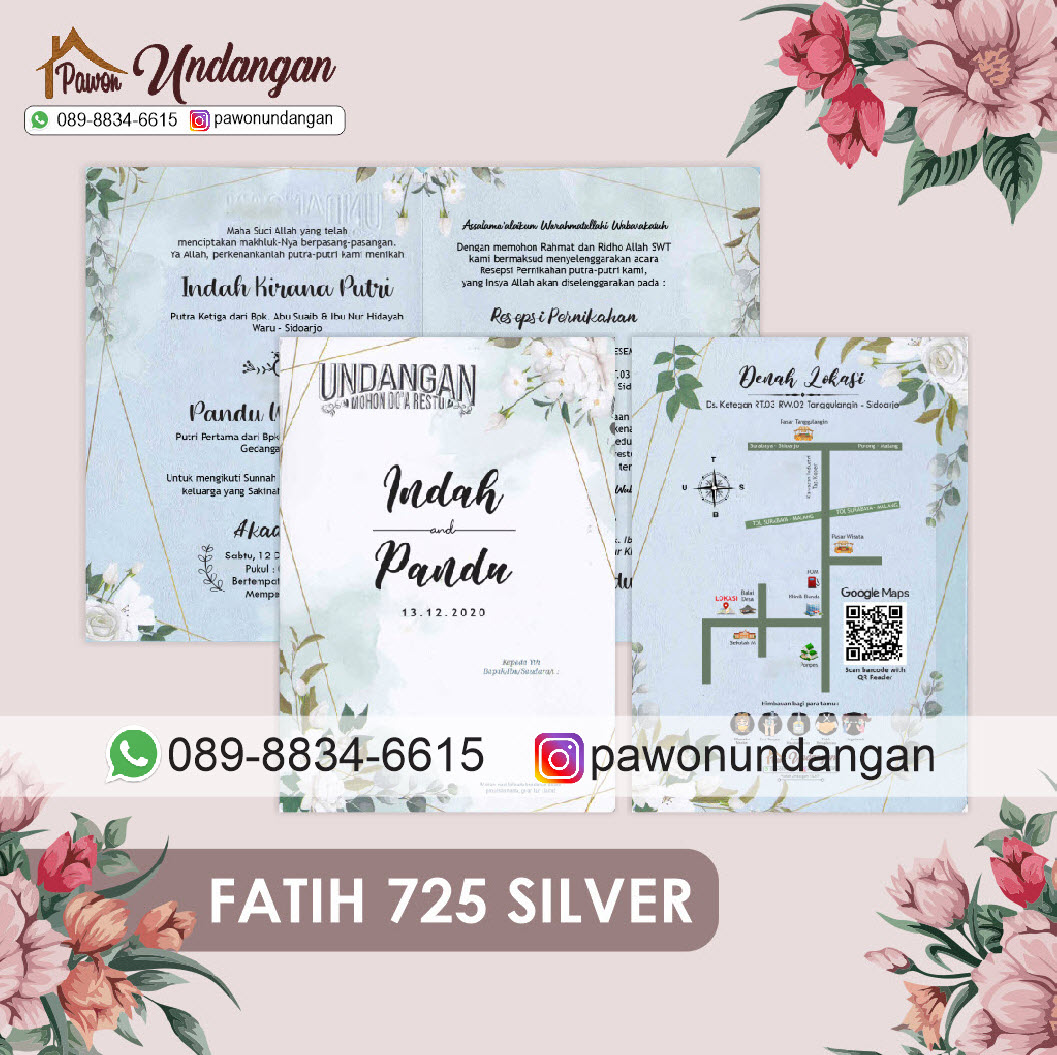 undangan new fatih 725 silver
