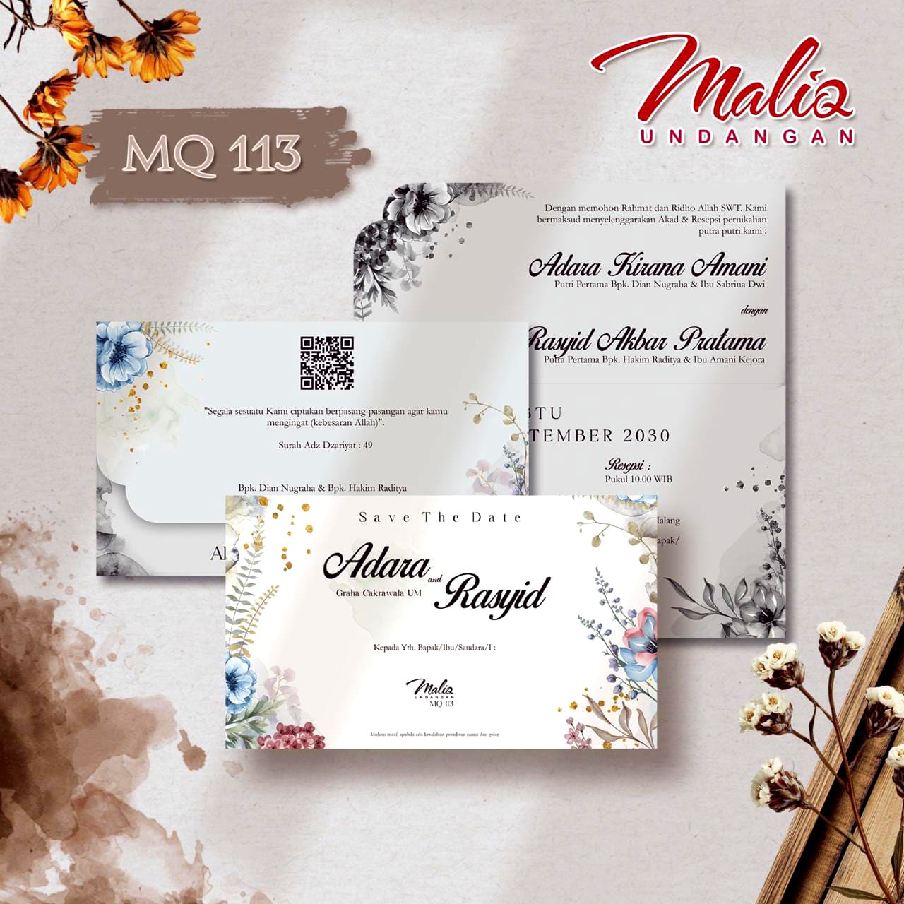 undangan MALIQ 113