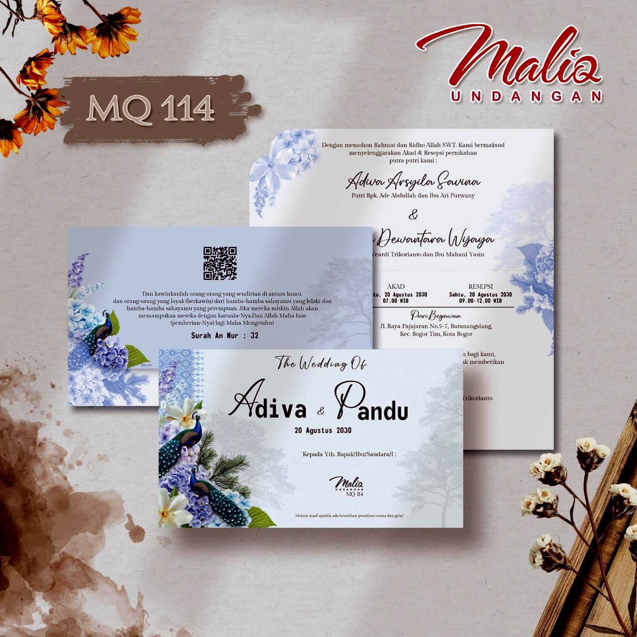 undangan MALIQ 114