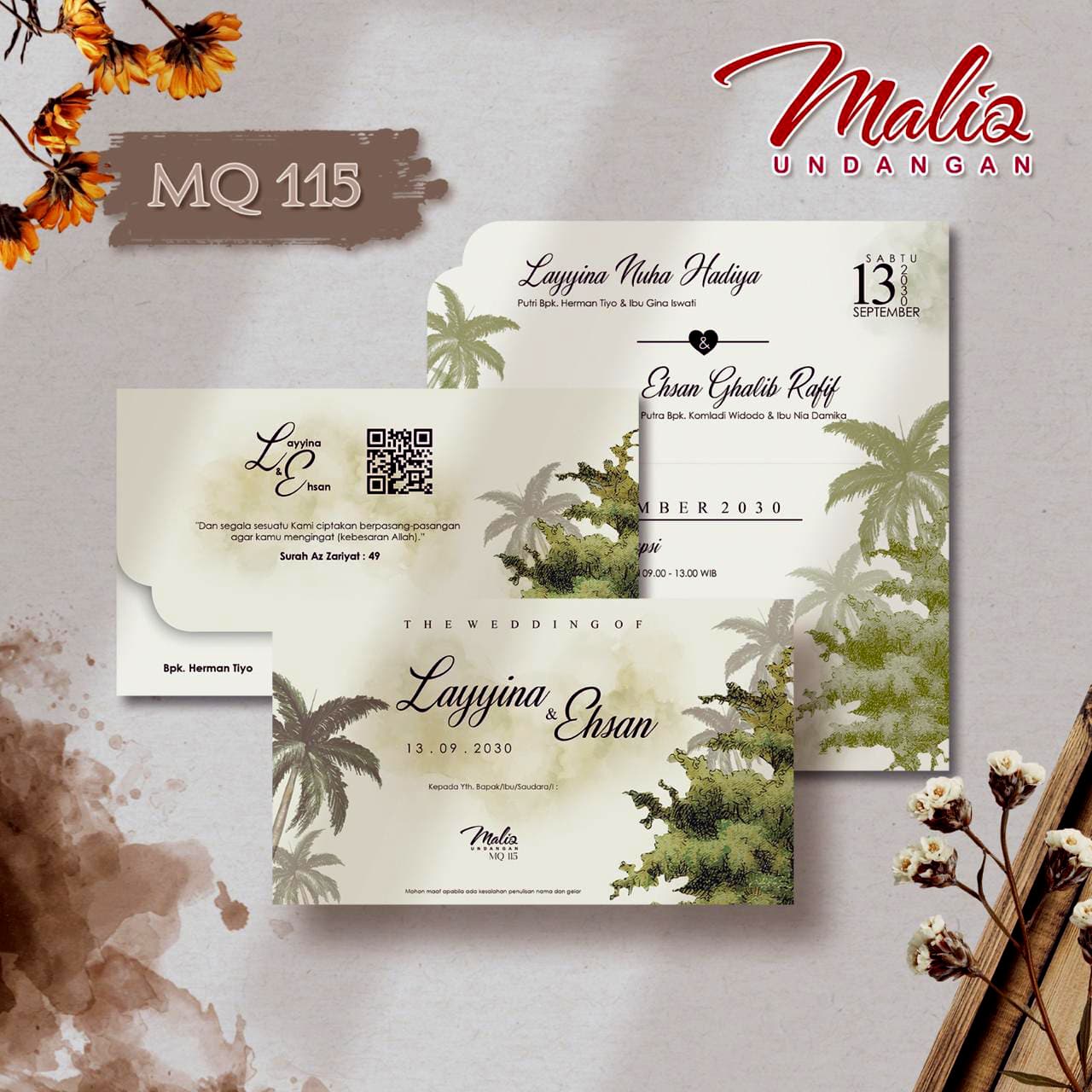 undangan MALIQ 115