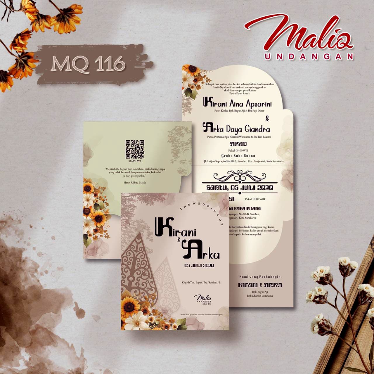 undangan MALIQ 116