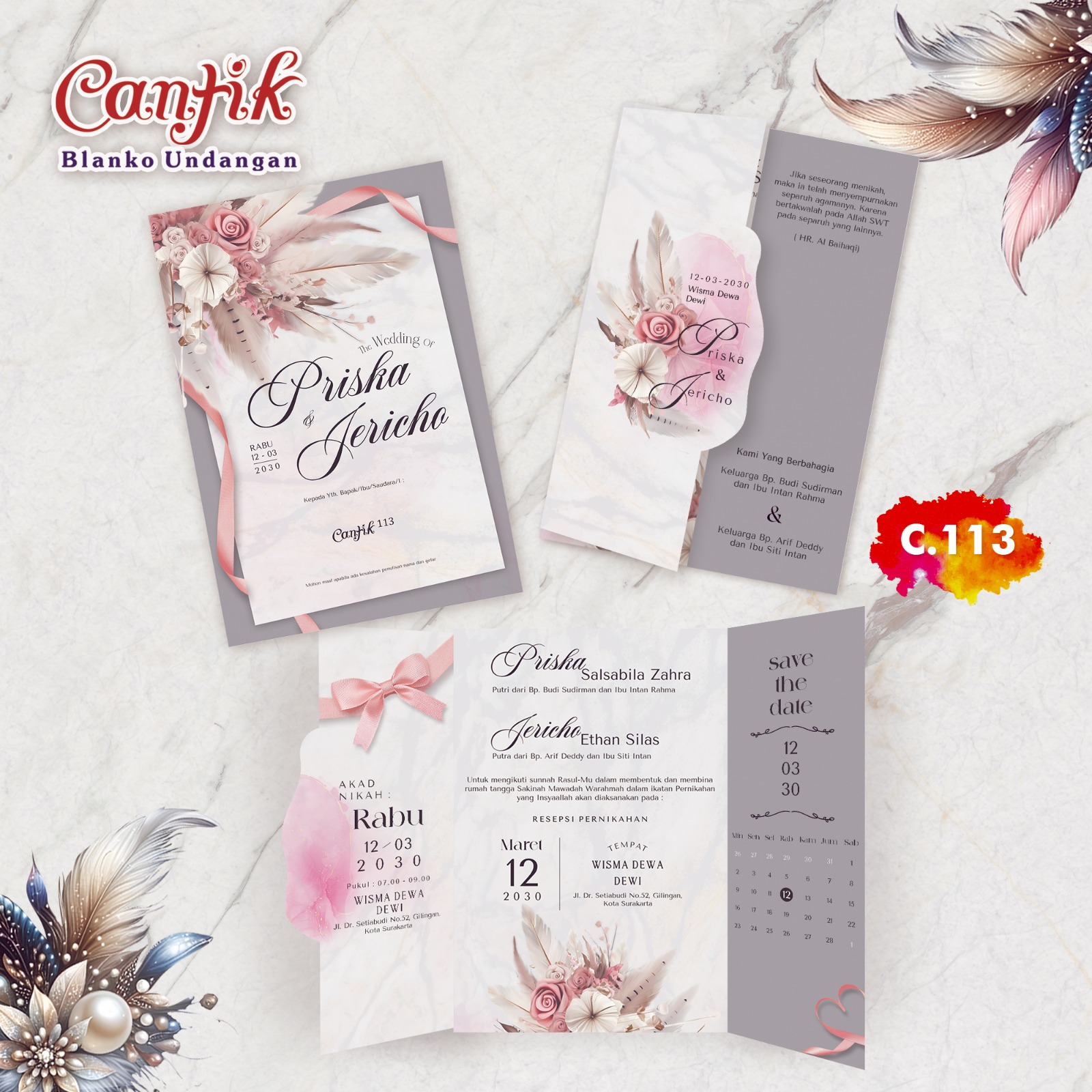 undangan cantik 113