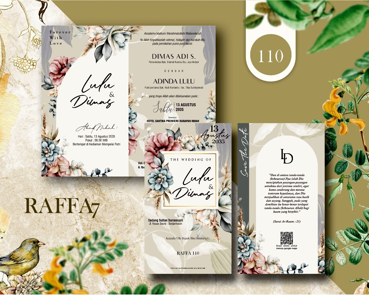 undangan raffa 110