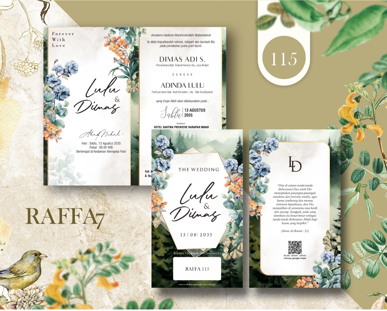 undangan raffa 115