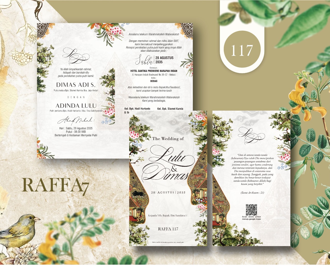 undangan raffa 117