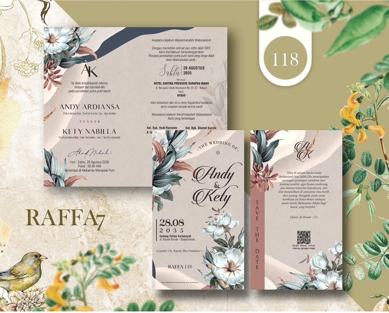 undangan raffa 118
